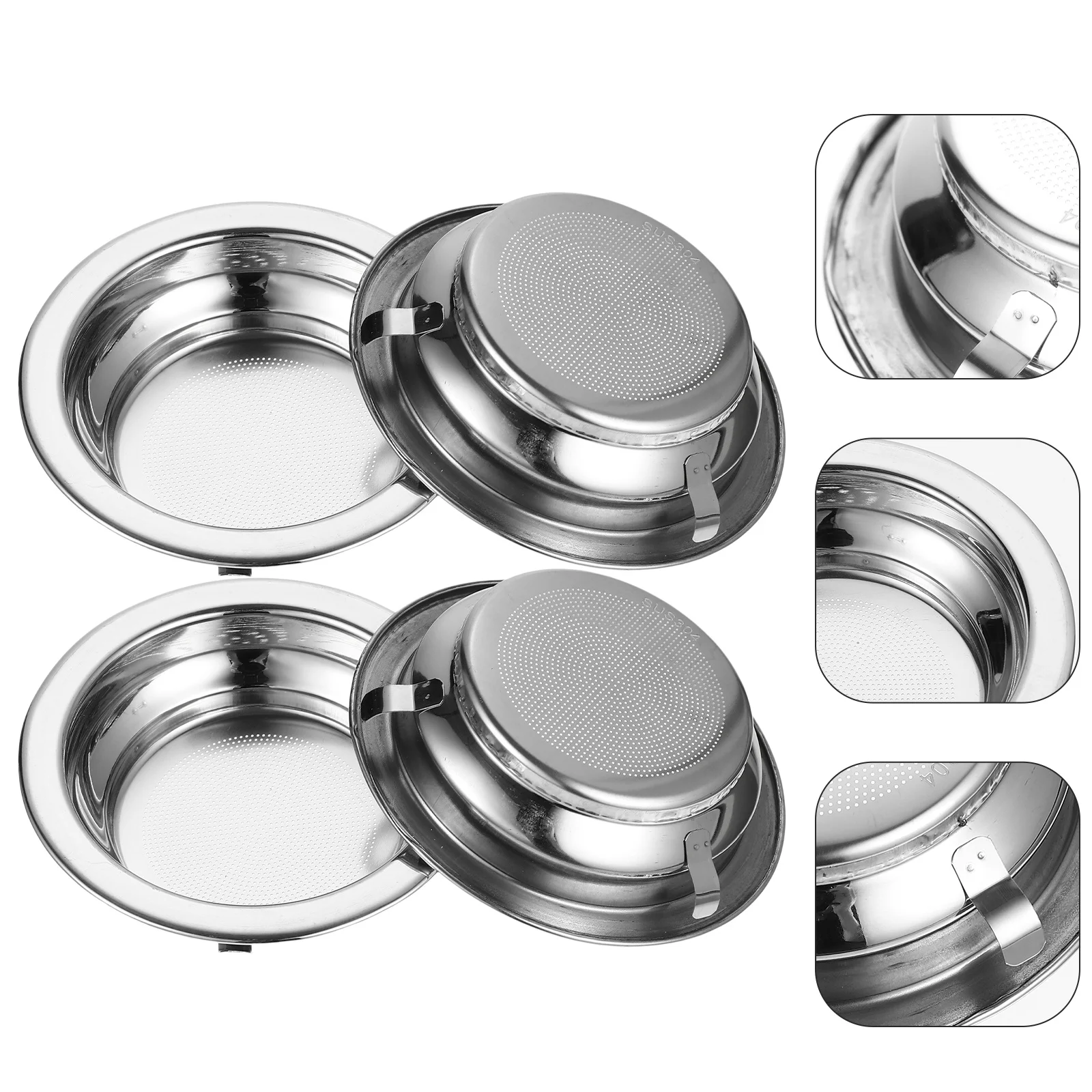 4pcs Stainless Steel Infuser Mesh Filter For Home Pot Replacement Practical Tea Strainer Insert Tea Filters Teapot
4pcs Stainless Steel Infuser Mesh Filter For Home Pot Replacement Practical Tea Strainer Insert Tea Filters Teapot
