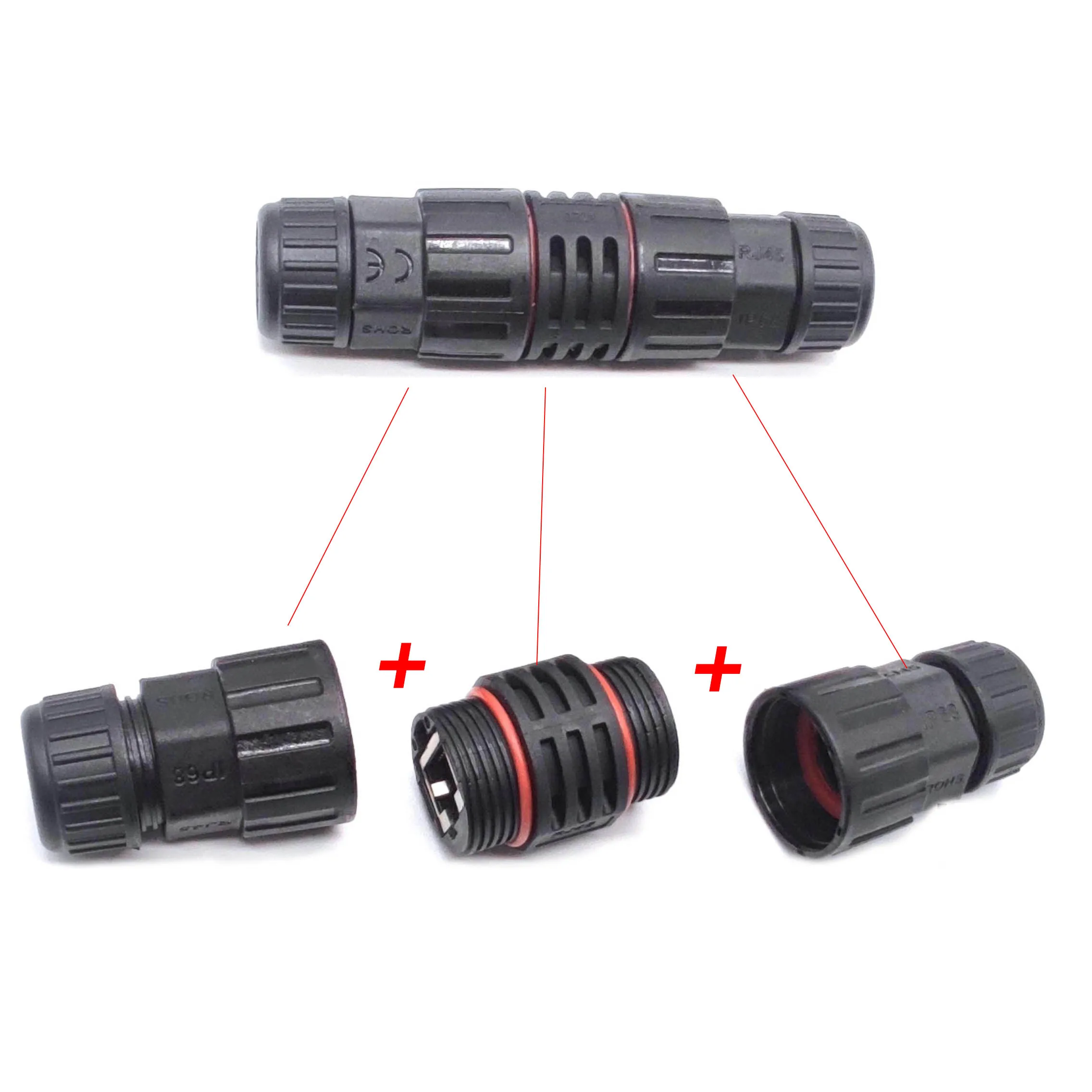 2pcs Rj45 Netwerkconnector Ethernet Dubbele Doorlaatkop Ip68 Waterdichte Buitenpaneel Montage Draadverlengingsconnector
2pcs Rj45 Netwerkconnector Ethernet Dubbele Doorlaatkop Ip68 Waterdichte Buitenpaneel Montage Draadverlengingsconnector