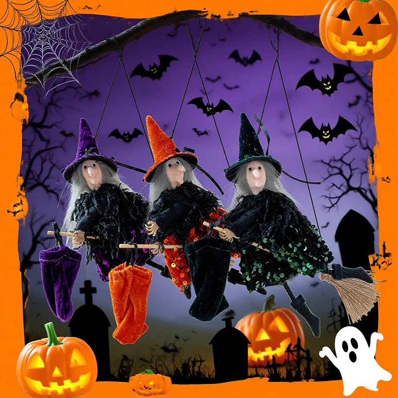 Halloween Decorations Magic Broom Hat Witch Home Decoration For Party Supplies Ornaments Christmas Tree Ornanemt Hanging Decor
Halloween Decorations Magic Broom Hat Witch Home Decoration For Party Supplies Ornaments Christmas Tree Ornanemt Hanging Decor
