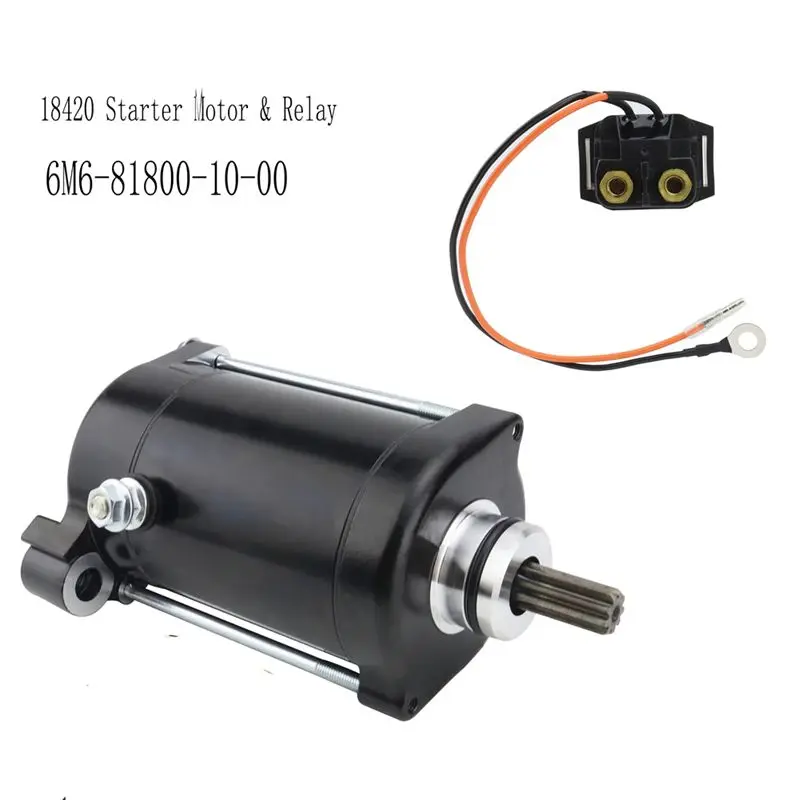 Starter Motor 6M6-81800-10-00 Starters Motor For 650Cc 701Cc Starters For 650Cc Motorcycle Starter-A02G
Starter Motor 6M6-81800-10-00 Starters Motor For 650Cc 701Cc Starters For 650Cc Motorcycle Starter-A02G