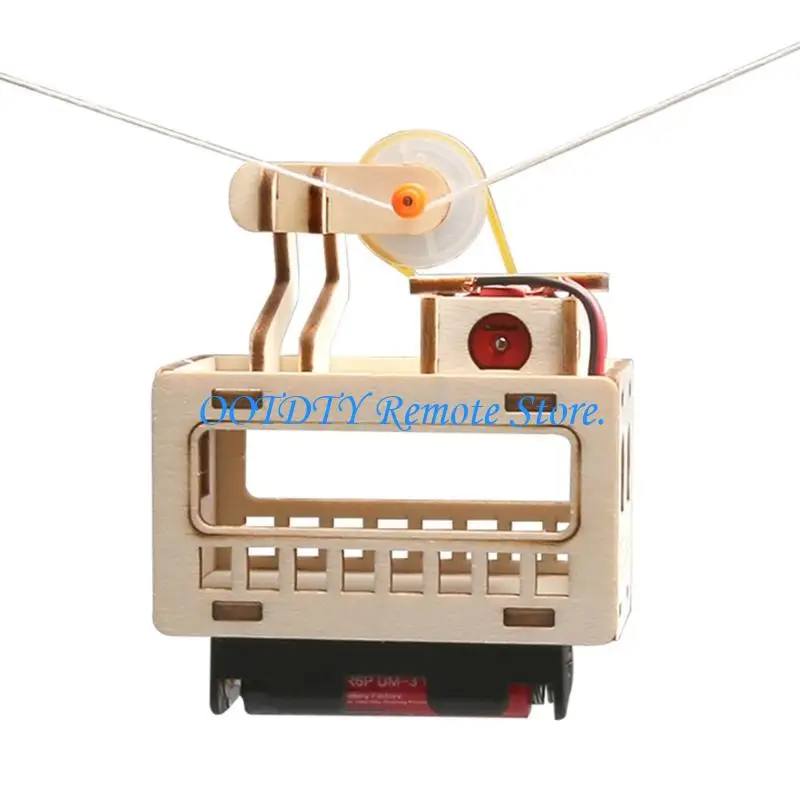2 Sets Interactive Wooden Cable Car Building Set With Adjustable Track For Kids Science Education And Hands on Learning
2 Sets Interactive Wooden Cable Car Building Set With Adjustable Track For Kids Science Education And Hands on Learning