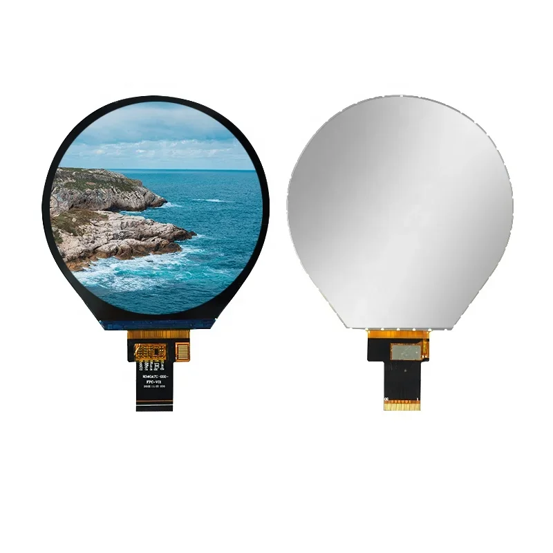 3.4 Inch 800*800 Round TFT LCD Display Panel with LED Backlight and MIPI Interface Product Type LCD Modules
3.4 Inch 800*800 Round TFT LCD Display Panel with LED Backlight and MIPI Interface Product Type LCD Modules