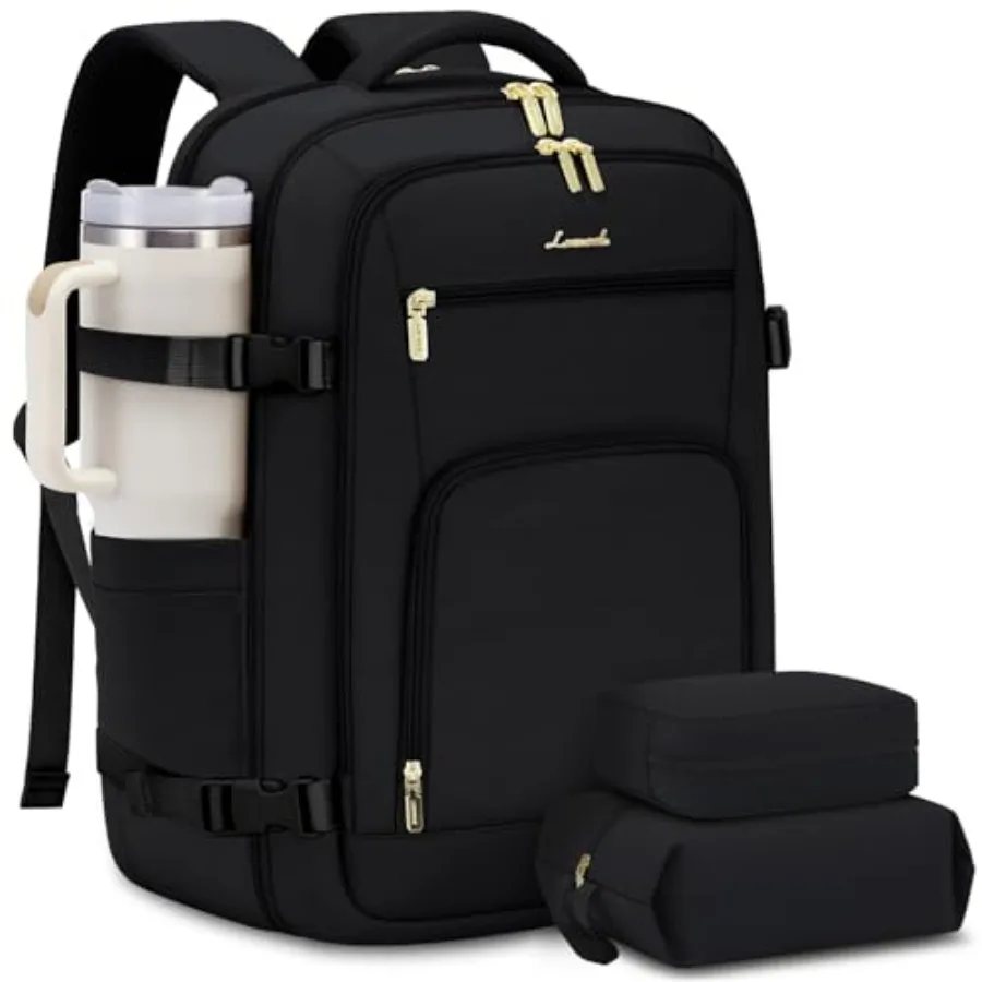 Carry On Travel Backpack For Women Men Flight Approved, 40L Personal Item Backpack for Airplanes, Business Weekender Overnight
Carry On Travel Backpack For Women Men Flight Approved, 40L Personal Item Backpack for Airplanes, Business Weekender Overnight