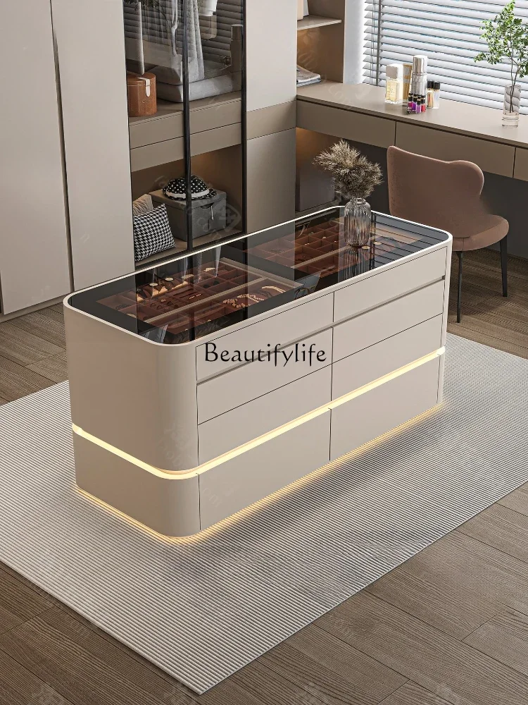 yj5 Cloakroom, mid-island cabinet, premium jewelry storage, bedroom, double-sided drawer, chest of drawers 
yj5 Cloakroom, mid-island cabinet, premium jewelry storage, bedroom, double-sided drawer, chest of drawers