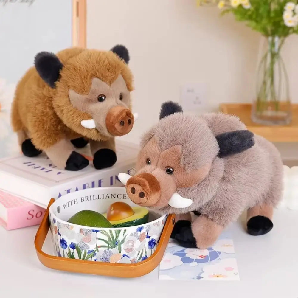 Stuffed Animals Wild Boar Plush Toys Cartoon 25/30cm Mountain Pig Doll Soft Pillows Kawaii Eurasian Wild Boar Doll
Stuffed Animals Wild Boar Plush Toys Cartoon 25/30cm Mountain Pig Doll Soft Pillows Kawaii Eurasian Wild Boar Doll