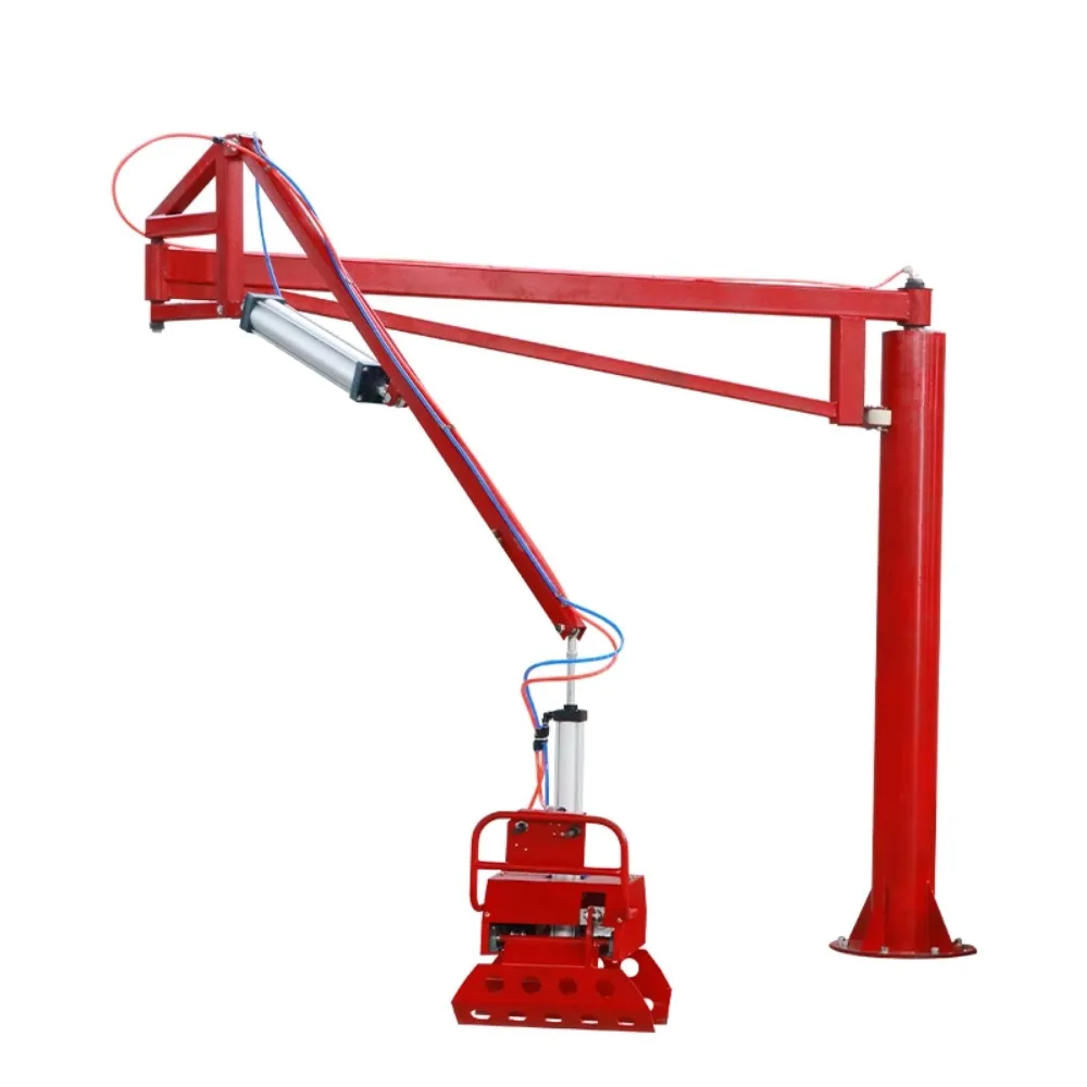 Pneumatic mechanical gripper assisted handling balance crane suspended handling gripper for cement feed handling
Pneumatic mechanical gripper assisted handling balance crane suspended handling gripper for cement feed handling