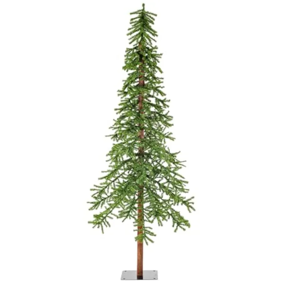 8' Natural Alpine Artificial Christmas Tree, Unlit - Faux Christmas Tree - Seasonal Indoor Home Decor- Metal Tree Stand Include
8' Natural Alpine Artificial Christmas Tree, Unlit - Faux Christmas Tree - Seasonal Indoor Home Decor- Metal Tree Stand Include