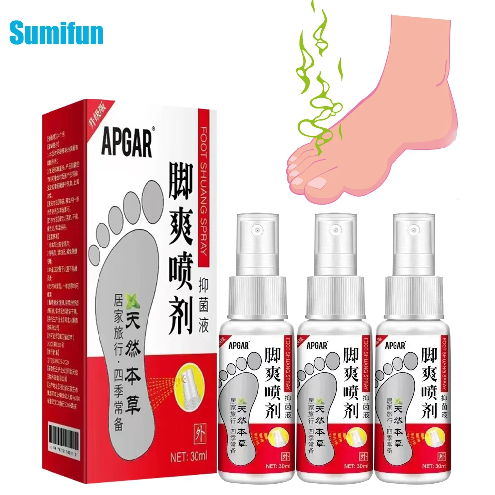1/2/3Pcs Sumifun Athlete Foot Spray Removing Odor Antipruritic Toe Ulcer Tinea Pedis Anti-Itch Peeling Health Care Treatment
1/2/3Pcs Sumifun Athlete Foot Spray Removing Odor Antipruritic Toe Ulcer Tinea Pedis Anti-Itch Peeling Health Care Treatment