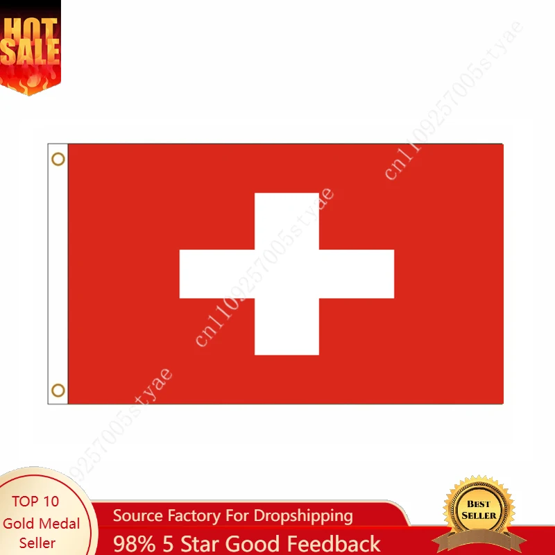 Swiss National Flags Wall decoration Sign Banner Poster For Outdoor indoor 90x150cm Switzerland
Swiss National Flags Wall decoration Sign Banner Poster For Outdoor indoor 90x150cm Switzerland