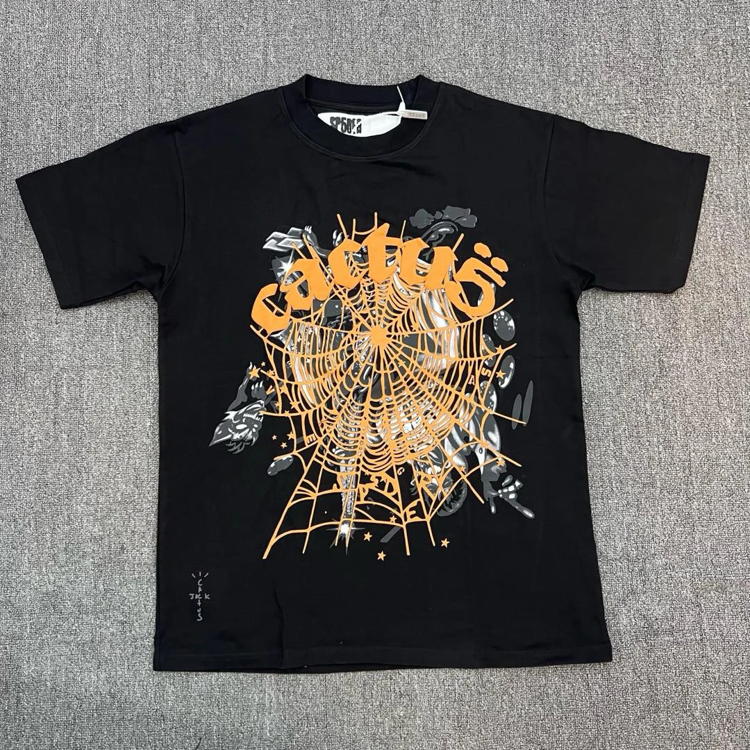 Футболка Cactus Ja Collaborative Edition с объемным принтом в виде паутины, хлопковая, молодежная, летняя, модная
Футболка Cactus Ja Collaborative Edition с объемным принтом в виде паутины, хлопковая, молодежная, летняя, модная