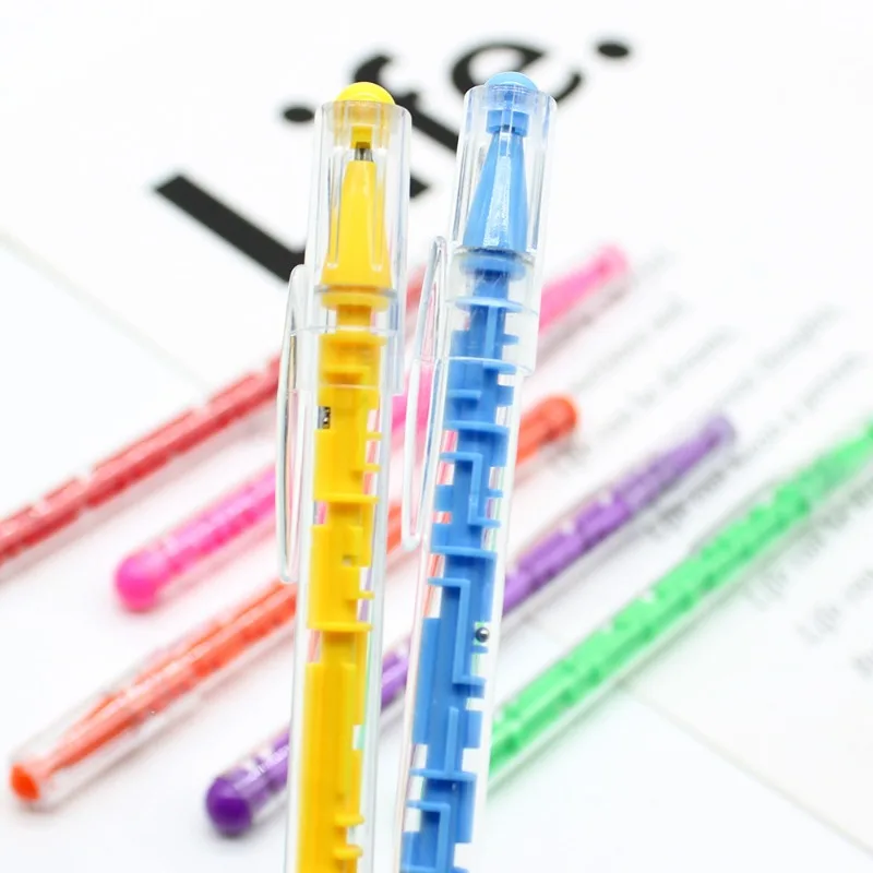12-Pack of Maze Ballpoint Pens in Random Colors, Student Toys, Creative Office Stationery, Fun and Educational Pens Suitable for Classroom, Office Writing Supplies, Student Prizes
12-Pack of Maze Ballpoint Pens in Random Colors, Student Toys, Creative Office Stationery, Fun and Educational Pens Suitable for Classroom, Office Writing Supplies, Student Prizes