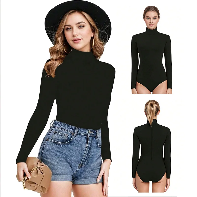 Turtleneck Long Sleeves Ballet Dance Leotard for Adult Dance Workout Fitness Halloween Cosplay Top with Soft Lining and Back Zip
Turtleneck Long Sleeves Ballet Dance Leotard for Adult Dance Workout Fitness Halloween Cosplay Top with Soft Lining and Back Zip