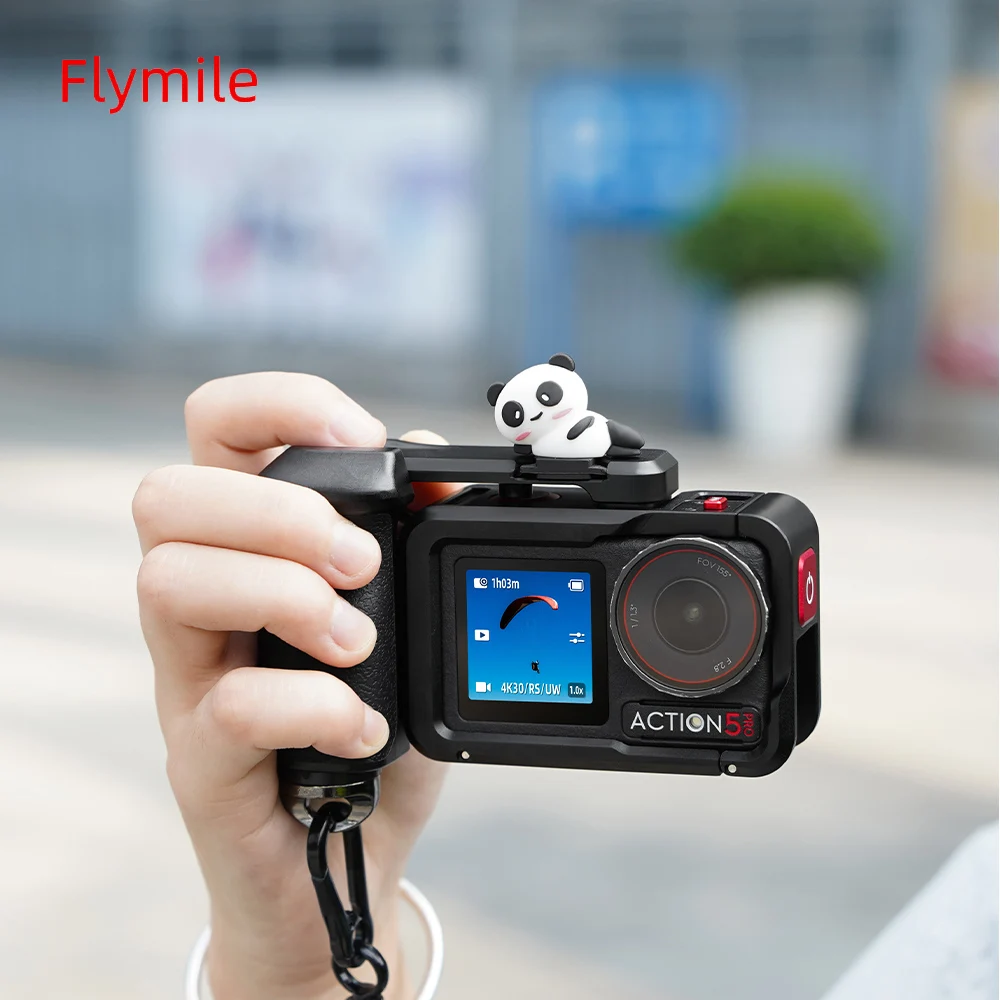 Ручка из алюминиевого сплава Flymile, для аксессуаров DJI Action 5 Pro/4/3, ручка Xbox, черная клетка для камеры и комбинированный комплект ручек
Ручка из алюминиевого сплава Flymile, для аксессуаров DJI Action 5 Pro/4/3, ручка Xbox, черная клетка для камеры и комбинированный комплект ручек