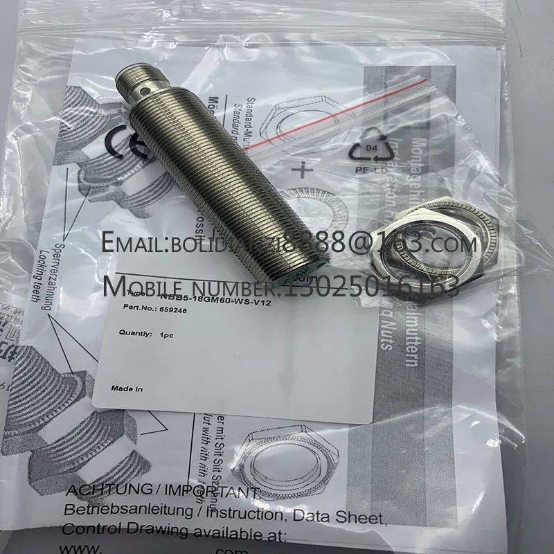 Новый датчик приближения NBB5-18GM60-WS-V12 NBB5-18GM60-WO-V12 Гарантия один год В наличии
Новый датчик приближения NBB5-18GM60-WS-V12 NBB5-18GM60-WO-V12 Гарантия один год В наличии