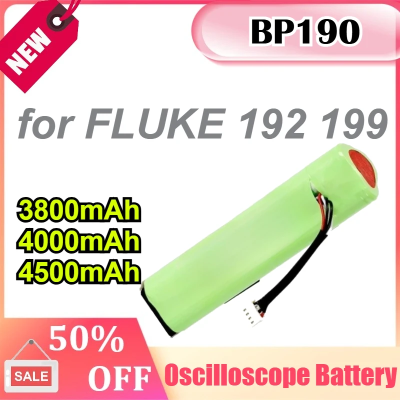 BP190 7.2V 3800/4000/4500mAh for FLUKE 192 199 Oscilloscope Ni-MH Battery
BP190 7.2V 3800/4000/4500mAh for FLUKE 192 199 Oscilloscope Ni-MH Battery