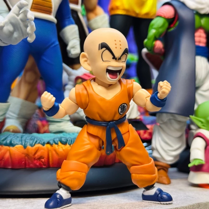 In Stock Genuine Bandai Dragon Ball Z SHF Krillin Action Figure Son Goku's Old Friend Anime Collectible Finished Model Kit
In Stock Genuine Bandai Dragon Ball Z SHF Krillin Action Figure Son Goku's Old Friend Anime Collectible Finished Model Kit