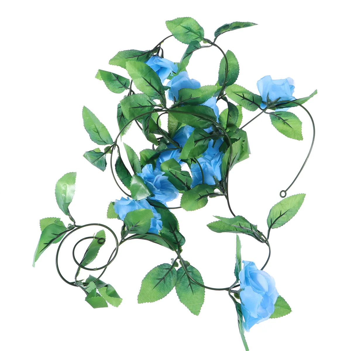 2Pcs Rose Hanging Vines Artificial Flower Bush Wedding Decoration Floral Party Decorations Sky Blue Silk Simulation Flower Vine
2Pcs Rose Hanging Vines Artificial Flower Bush Wedding Decoration Floral Party Decorations Sky Blue Silk Simulation Flower Vine
