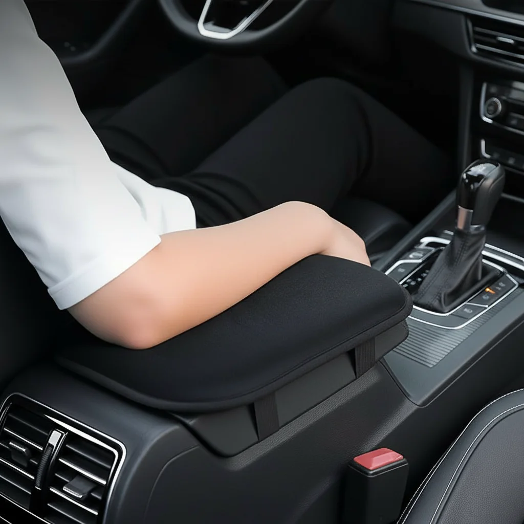 Car Center Console Pad Armrest Box Height Pad Soft Comfortable Black 1 Piece
Car Center Console Pad Armrest Box Height Pad Soft Comfortable Black 1 Piece