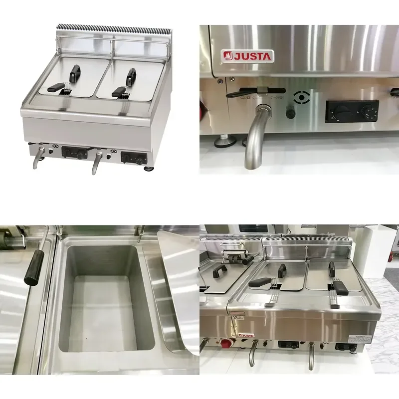 2026 Commercial Table Deep Fryer 2-tank 2- Basket Fryer Machine
2026 Commercial Table Deep Fryer 2-tank 2- Basket Fryer Machine