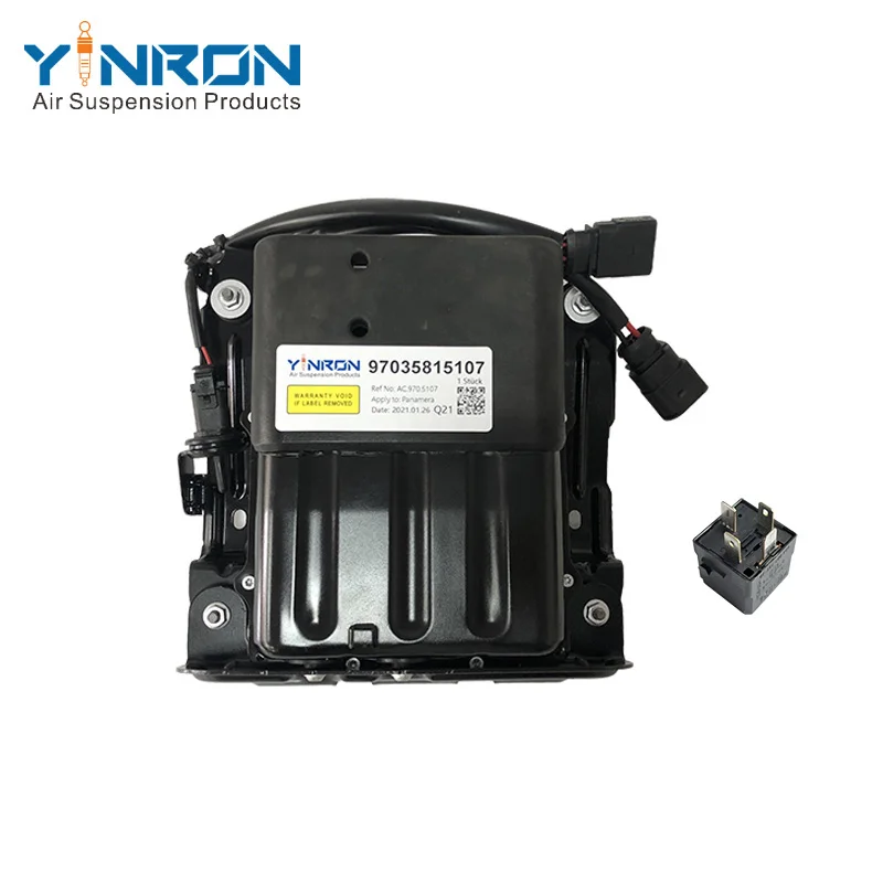 For Porsche Panamera 970 Air Compressor Pump with Shield 97035815107
For Porsche Panamera 970 Air Compressor Pump with Shield 97035815107