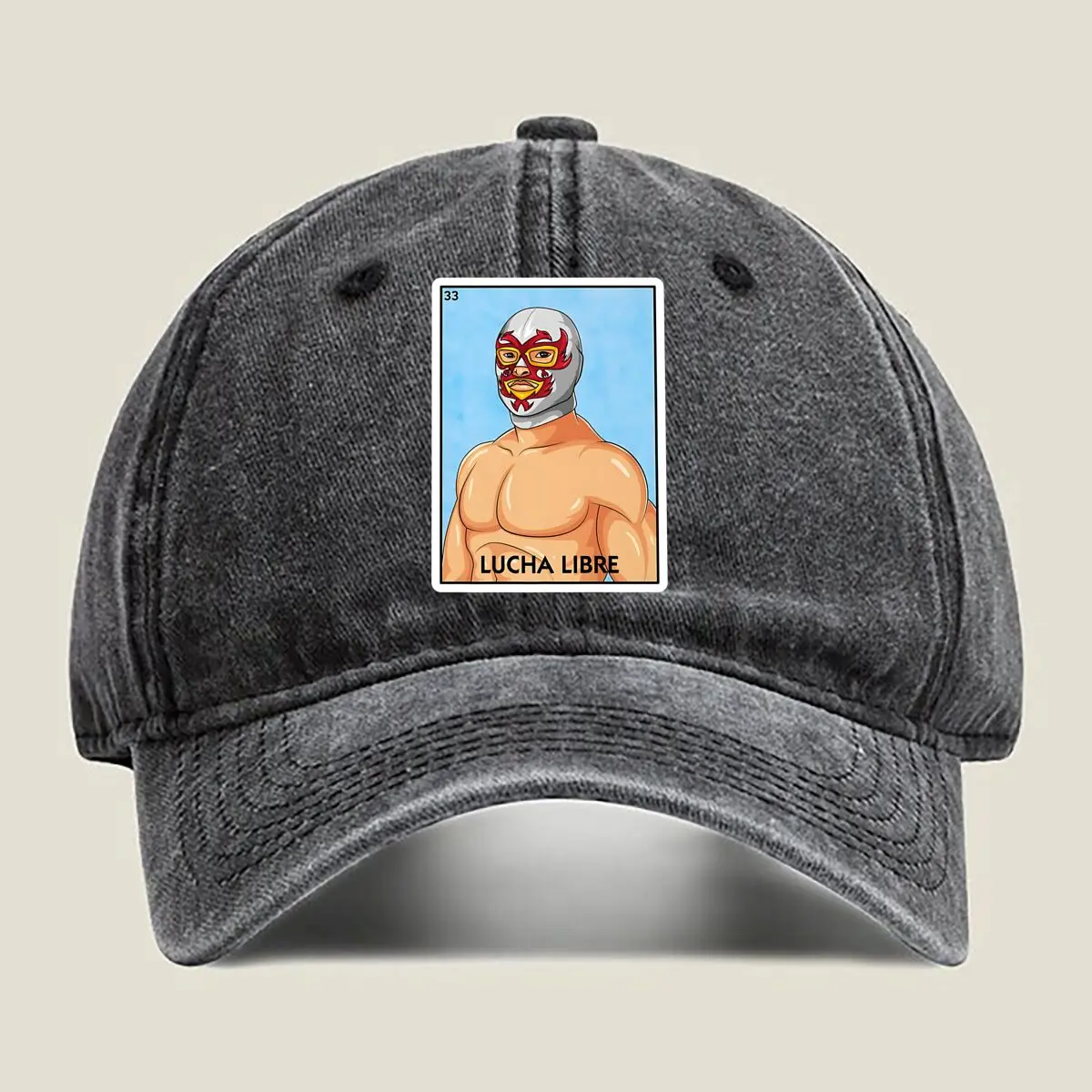 Иллюстрация мытой бейсболки Lucha Libre Wrestler
Иллюстрация мытой бейсболки Lucha Libre Wrestler