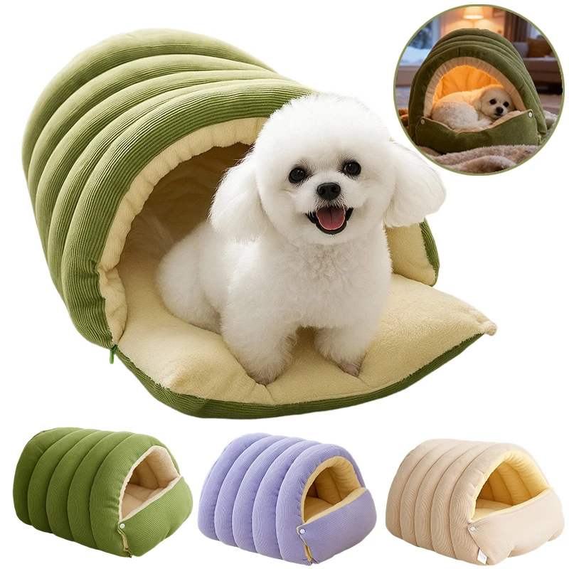 Four Seasons Winter Warm Plush Pet Nest for Small Medium Dog Cat-Closed Design Removable Washable Pad for Deep Comfortable Sleep
Four Seasons Winter Warm Plush Pet Nest for Small Medium Dog Cat-Closed Design Removable Washable Pad for Deep Comfortable Sleep