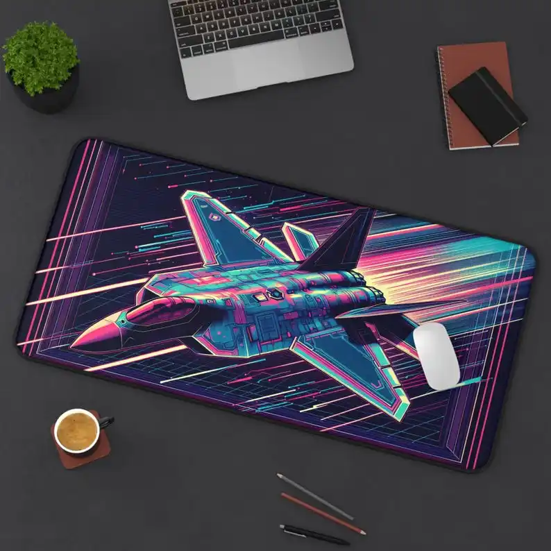 Futuristic Space Jet Airplane Desk Pad,Gaming Airplane Mouse Pad, Home Office Decor, Fancy Gifts, Computer Desk Mat, Unique Desk
Futuristic Space Jet Airplane Desk Pad,Gaming Airplane Mouse Pad, Home Office Decor, Fancy Gifts, Computer Desk Mat, Unique Desk