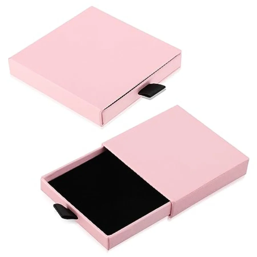 2 Pack Jewelry Gift Boxes Cardboard Jewelry Boxes, 2.9x3.1x0.7Inch Small Gift Boxes for Bracelets Earrings Necklaces Jewelry Gi
2 Pack Jewelry Gift Boxes Cardboard Jewelry Boxes, 2.9x3.1x0.7Inch Small Gift Boxes for Bracelets Earrings Necklaces Jewelry Gi