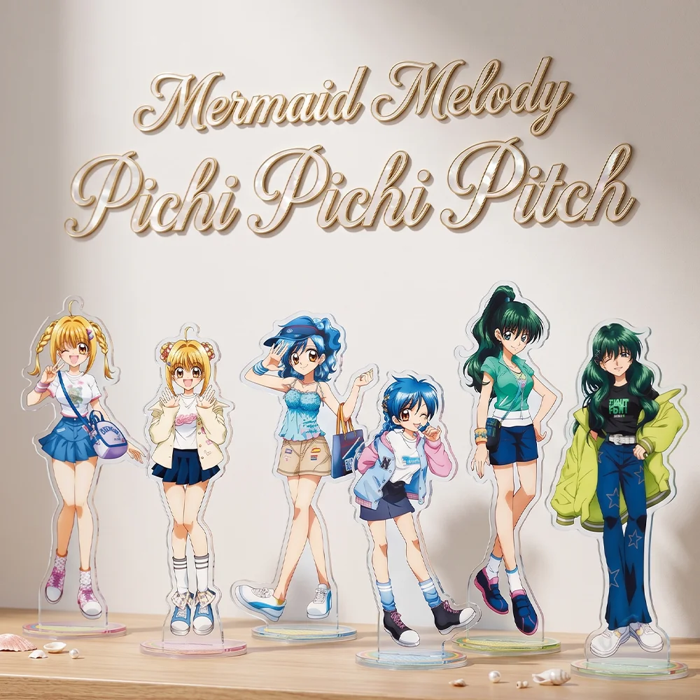 Mermaid Melody Pichi Pichi Pitch 15CM Double Sided Acrylic Stand keychain 2026 New Anime Stand Toin Lucia Nanami Desk Decor
Mermaid Melody Pichi Pichi Pitch 15CM Double Sided Acrylic Stand keychain 2026 New Anime Stand Toin Lucia Nanami Desk Decor