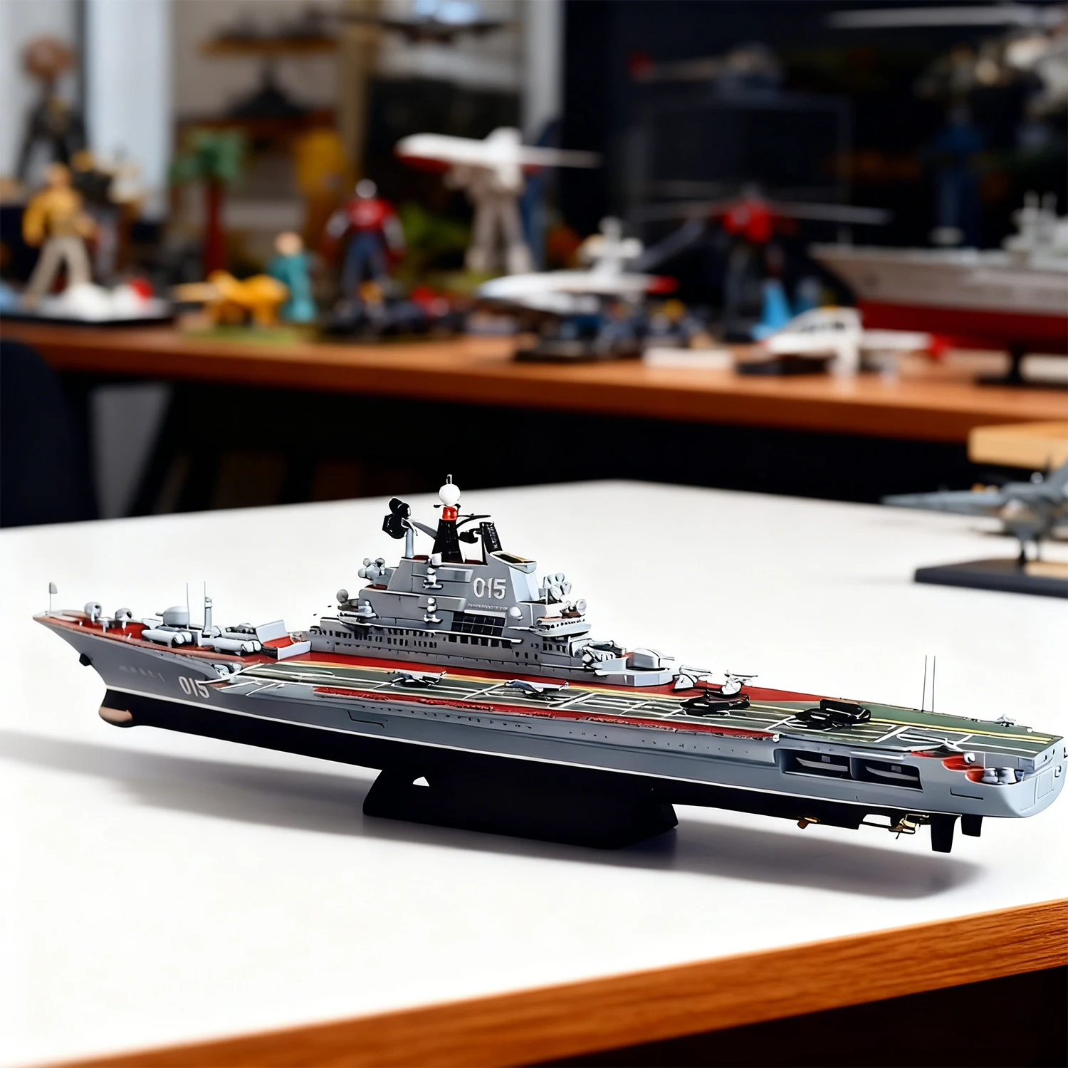 1/700 Kievclass Aircraft Carrier Minsk 39cm Meticulously Crafted and Exquisite Details Ship Static Model Ship Toy Warship Model
1/700 Kievclass Aircraft Carrier Minsk 39cm Meticulously Crafted and Exquisite Details Ship Static Model Ship Toy Warship Model