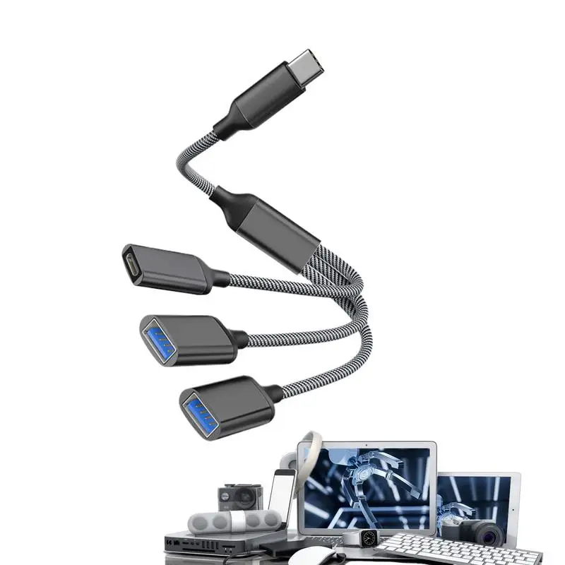 Split USB Cable Extension Adapter 1FT USB Splitter Cable 1 In 3 Out Extension Cord Adapter For Car Laptop PC Computer
Split USB Cable Extension Adapter 1FT USB Splitter Cable 1 In 3 Out Extension Cord Adapter For Car Laptop PC Computer