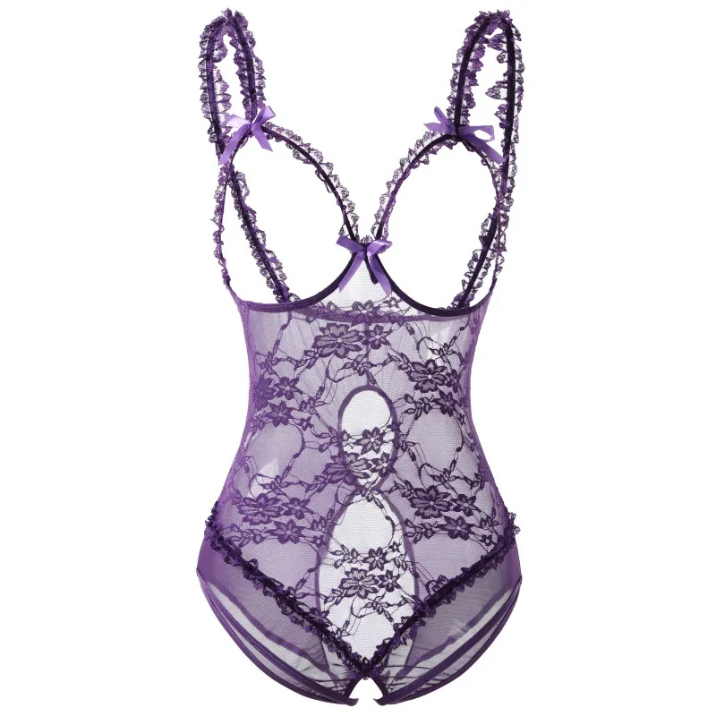 New Breastless and Crotchless Lingerie Woman Body Lingerie Lace Open Bra Sexy Baby Women Underwear Sleepwear Bodysuit
New Breastless and Crotchless Lingerie Woman Body Lingerie Lace Open Bra Sexy Baby Women Underwear Sleepwear Bodysuit