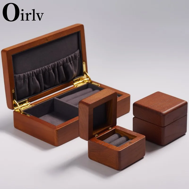 Oirlv Retro Wooden Jewelry Box Ring Necklace Bracelet Jewelry Storage Gift Box For Marriage Proposal Wedding Anniversary
Oirlv Retro Wooden Jewelry Box Ring Necklace Bracelet Jewelry Storage Gift Box For Marriage Proposal Wedding Anniversary