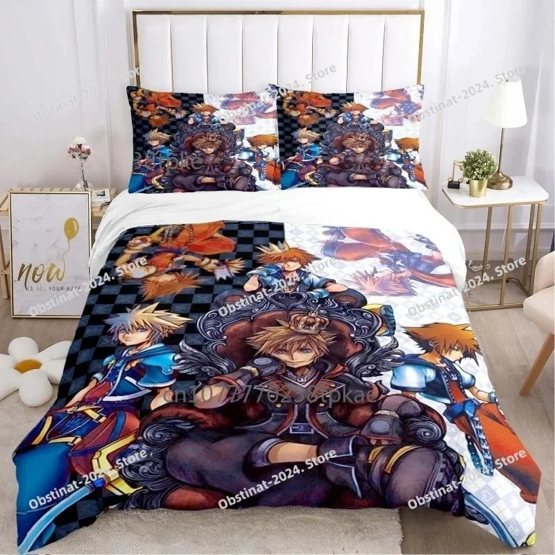 Fashion 3d Print Anime Game Kingdom Heart Bedding Set Single Twin Full Queen King Size Bed Set Adult Kid Bedroom Duvetcover Sets
Fashion 3d Print Anime Game Kingdom Heart Bedding Set Single Twin Full Queen King Size Bed Set Adult Kid Bedroom Duvetcover Sets