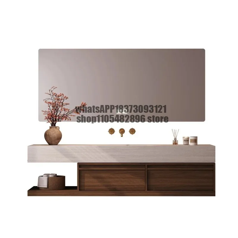 Bathroom Furniture Skin Basin Seamless Stone Vanity Set Bathroom Cabinet with Sink and Mirror Manufacturer Resistant & Durable
Bathroom Furniture Skin Basin Seamless Stone Vanity Set Bathroom Cabinet with Sink and Mirror Manufacturer Resistant & Durable