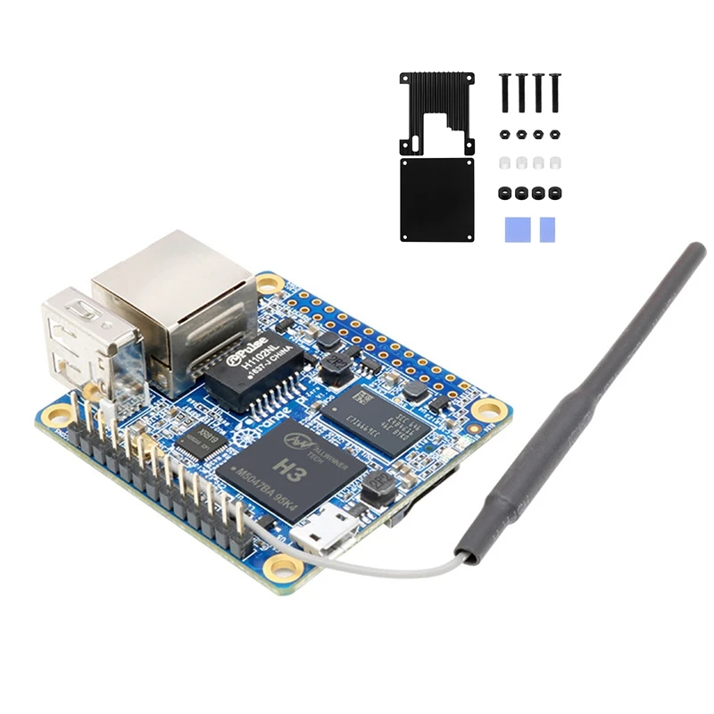 HOT-For Orange Pi Zero Development Board+Heat Sink 512M DDR3 Allwinner H3 Chip Onboard Wifi Programming Small Computer
HOT-For Orange Pi Zero Development Board+Heat Sink 512M DDR3 Allwinner H3 Chip Onboard Wifi Programming Small Computer