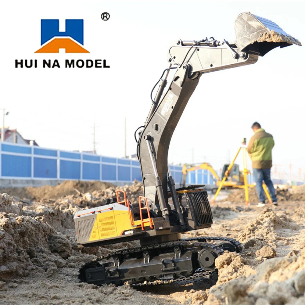 Huina 1592 RC Excavator 1:14 Alloy Remote Radio Controlled 22Ch Big Engineering Vehicle Simulation Navvy RC Truck Toy for Boy
Huina 1592 RC Excavator 1:14 Alloy Remote Radio Controlled 22Ch Big Engineering Vehicle Simulation Navvy RC Truck Toy for Boy