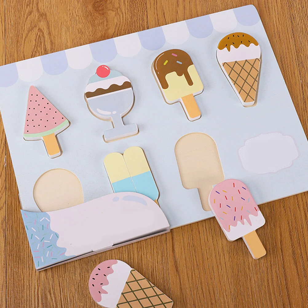 1Pcs Ice Cream Cognitive Plaything Wooden Puzzle for Kids Fine Motor Skills Learning Educational Game Ideal Gift for Childrens
1Pcs Ice Cream Cognitive Plaything Wooden Puzzle for Kids Fine Motor Skills Learning Educational Game Ideal Gift for Childrens
