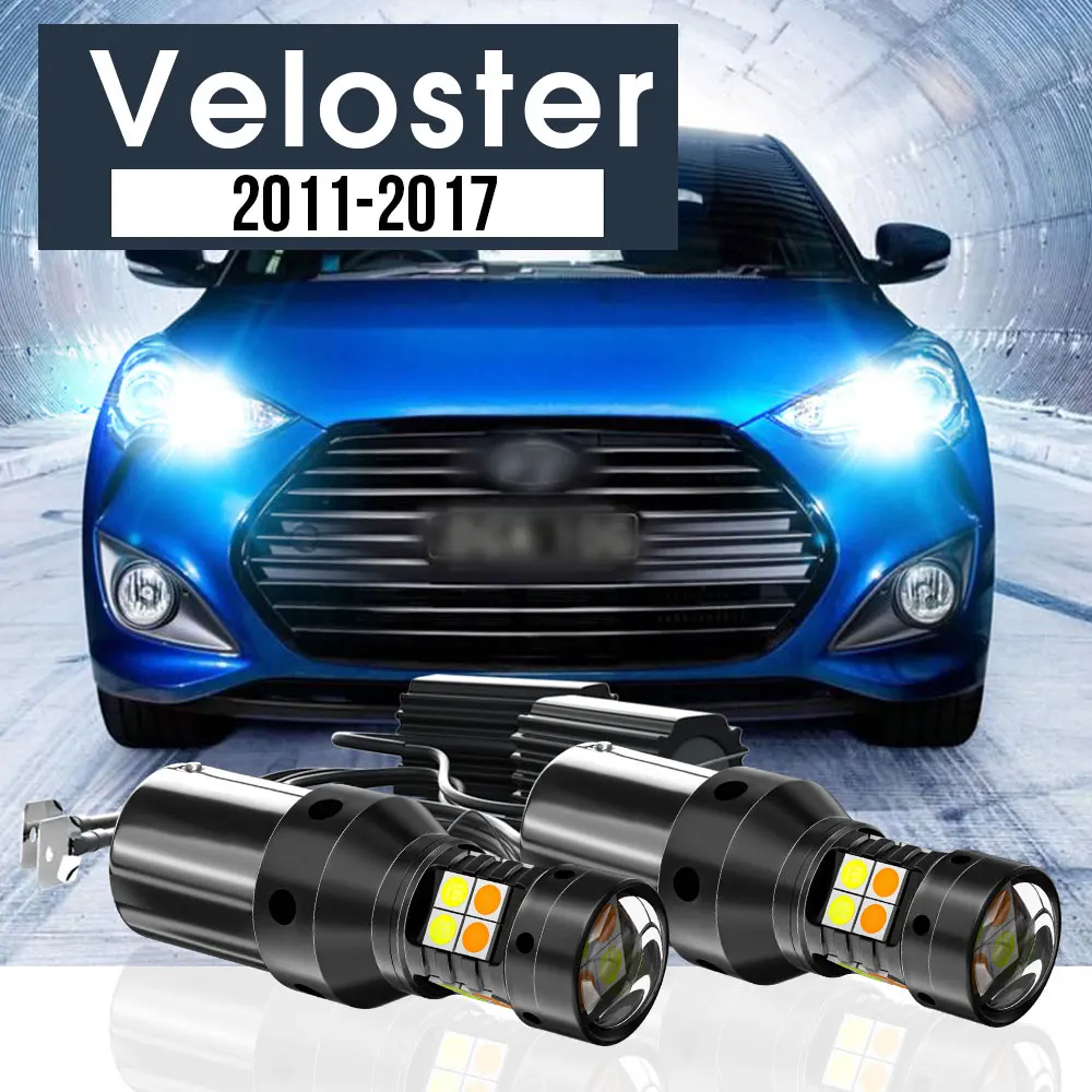 2pcs LED Dual Mode Turn Signal+Daytime Running Light Blub DRL Canbus Accessories For Hyundai Veloster 2011-2017 2013 2014 2015
2pcs LED Dual Mode Turn Signal+Daytime Running Light Blub DRL Canbus Accessories For Hyundai Veloster 2011-2017 2013 2014 2015