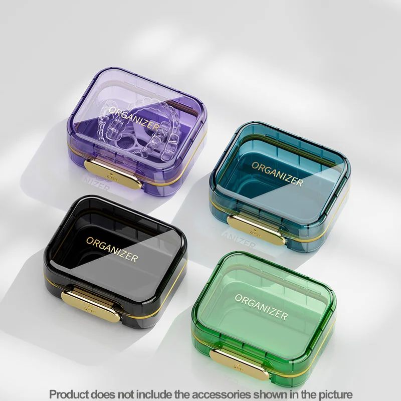 Lockable Waterproof & Moisture-Proof Aligner Case - Secure Storage for Dental Aligners, Braces Case,Denture Storage Case
Lockable Waterproof & Moisture-Proof Aligner Case - Secure Storage for Dental Aligners, Braces Case,Denture Storage Case