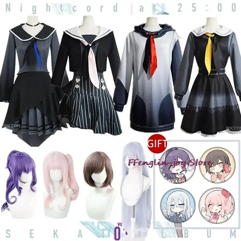 Akiyama Mizuki Yoisaki Kanade Shinonome Ena Asahina Mafuyu Project Sekai Colorful Stage! Feat.Halloween Carnival Cosplay Costume
Akiyama Mizuki Yoisaki Kanade Shinonome Ena Asahina Mafuyu Project Sekai Colorful Stage! Feat.Halloween Carnival Cosplay Costume