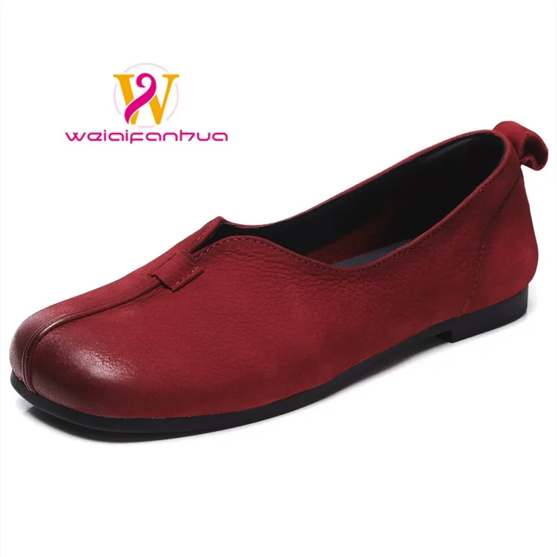 Women's Leather Shoes, Top Grade Cowhide, 2026 New Style, Mom Shoes, Ethnic Style, Flat Sole, Shallow Toe, Single Shoe Luxury
Women's Leather Shoes, Top Grade Cowhide, 2026 New Style, Mom Shoes, Ethnic Style, Flat Sole, Shallow Toe, Single Shoe Luxury