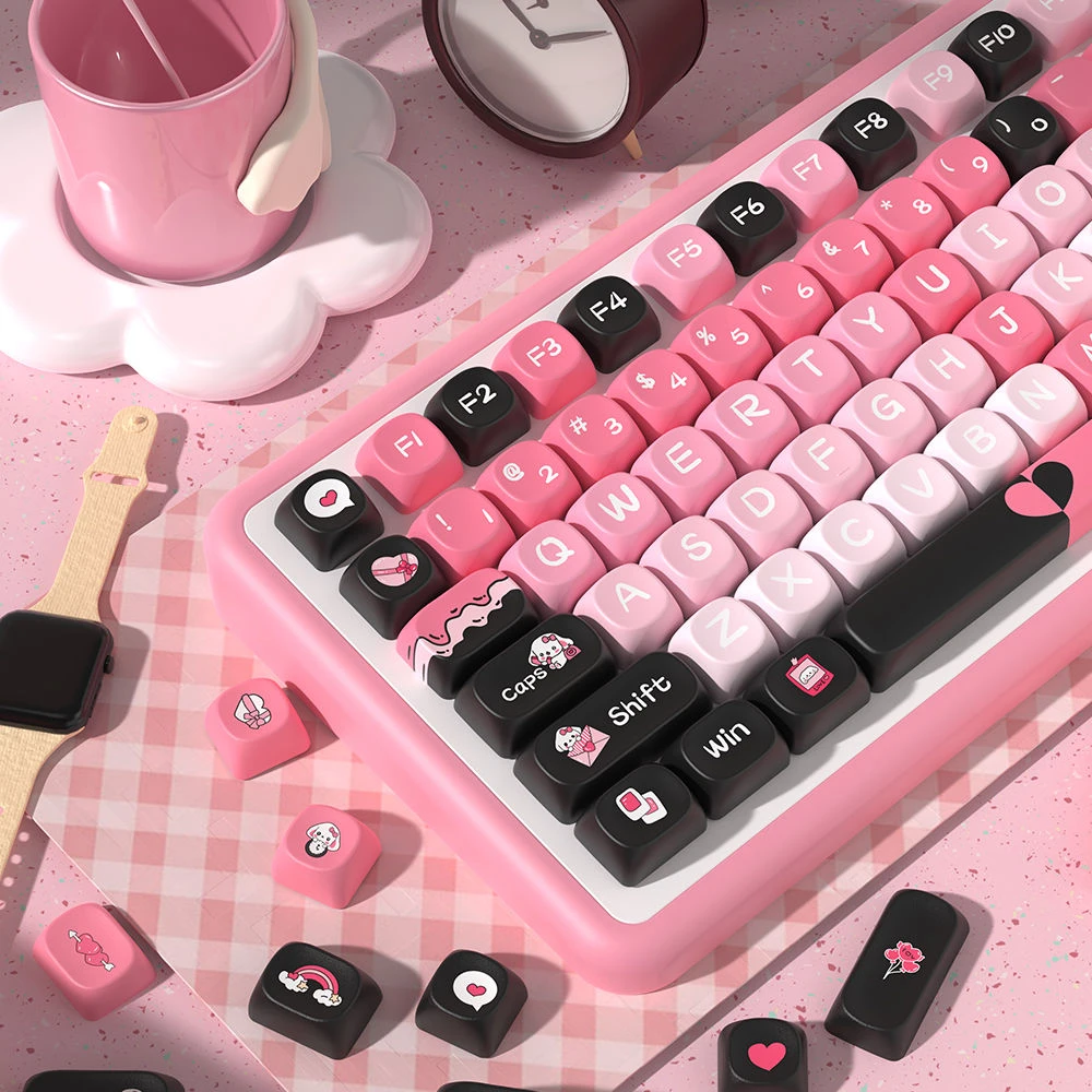 Heartbeat Rate Original Theme Cute Keycap MCA Height, Sublimation PBT Mechanical Keyboard Cap Full Set 108
Heartbeat Rate Original Theme Cute Keycap MCA Height, Sublimation PBT Mechanical Keyboard Cap Full Set 108