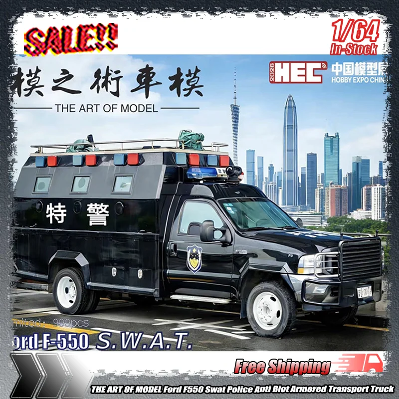 Mozhishu 1 64 Scale Ford F550 Swat Police Anti Riot Armored Transport Truck Alloy Diecast Model Car For Hobby Collectors
Mozhishu 1 64 Scale Ford F550 Swat Police Anti Riot Armored Transport Truck Alloy Diecast Model Car For Hobby Collectors