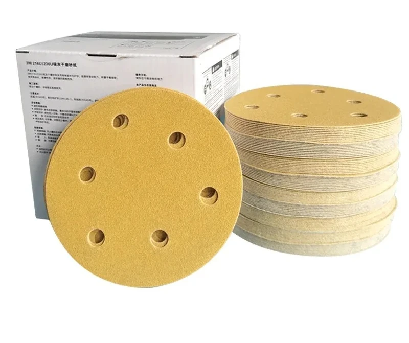 3 m 236u 5 Inch 6 Hole Sandpaper 125mm Disc Flocking Round Pneumatic Sanding Machine Polishing Pad
3 m 236u 5 Inch 6 Hole Sandpaper 125mm Disc Flocking Round Pneumatic Sanding Machine Polishing Pad
