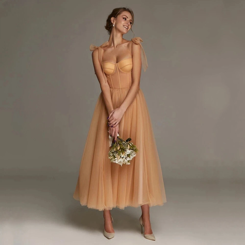 Romantic Champagne Tulle Party Wedding Evening Women's Dress Elegant Gowns Ball Gown Prom Formal Long Luxury Cocktail Occasion
Romantic Champagne Tulle Party Wedding Evening Women's Dress Elegant Gowns Ball Gown Prom Formal Long Luxury Cocktail Occasion