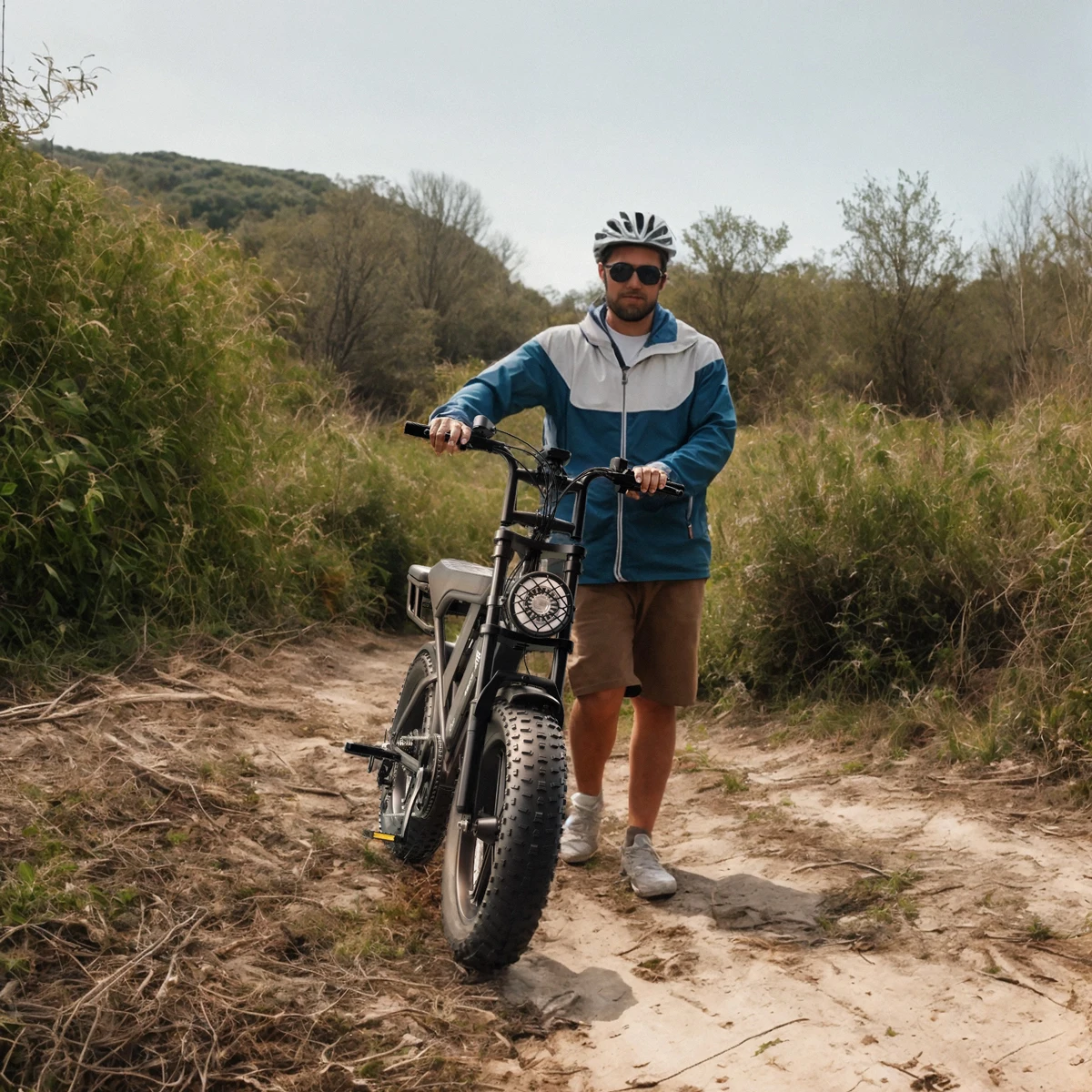 Powerful 1000W Fat Tire Electric Bike with 48V Removable Battery for Hunting and Outdoor Sports
Powerful 1000W Fat Tire Electric Bike with 48V Removable Battery for Hunting and Outdoor Sports
