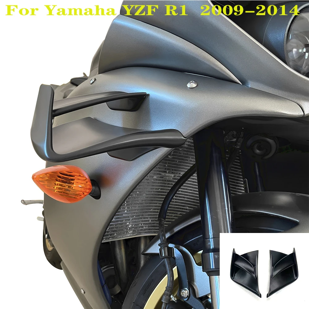 For YAMAHA YZF-R1 2009-2014 Motorcycle Aerodynamic Winglets Fixed Wind Wing Fairing Shell Kit YZF R1
For YAMAHA YZF-R1 2009-2014 Motorcycle Aerodynamic Winglets Fixed Wind Wing Fairing Shell Kit YZF R1