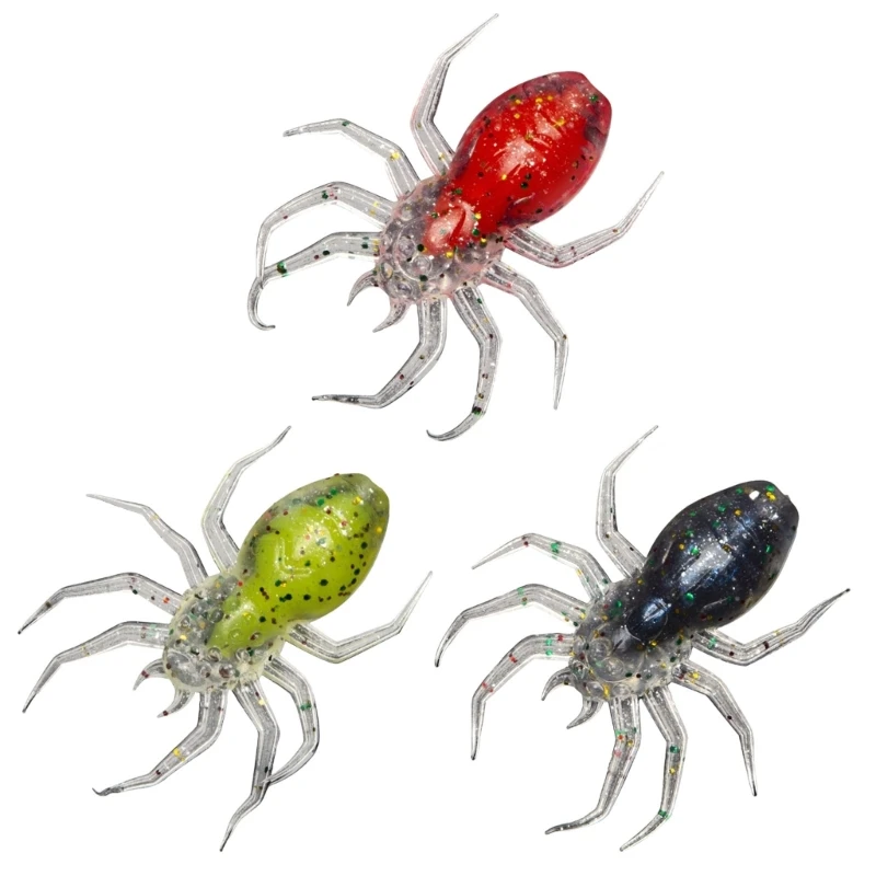 10Pcs Artificial Spiders Lures Topwater Swimming Lures Baits Simulation Spiders Swimbaits Baits Floating Spiders Soft Baits
10Pcs Artificial Spiders Lures Topwater Swimming Lures Baits Simulation Spiders Swimbaits Baits Floating Spiders Soft Baits