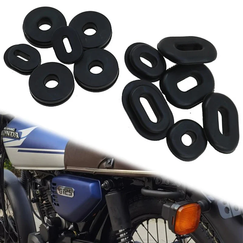 12Pcs Black Motorcycle Body Side Cover Fixed Rubber Ring Rubber Grommet Fairing Washer Bolts Motorcycle Exterior Parts
12Pcs Black Motorcycle Body Side Cover Fixed Rubber Ring Rubber Grommet Fairing Washer Bolts Motorcycle Exterior Parts